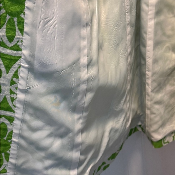 LILLY PULITZER | EUC Stowaway Green Kiera
Coat Jacquard SZ 2 Mid Century Modern - Picture 8 of 14